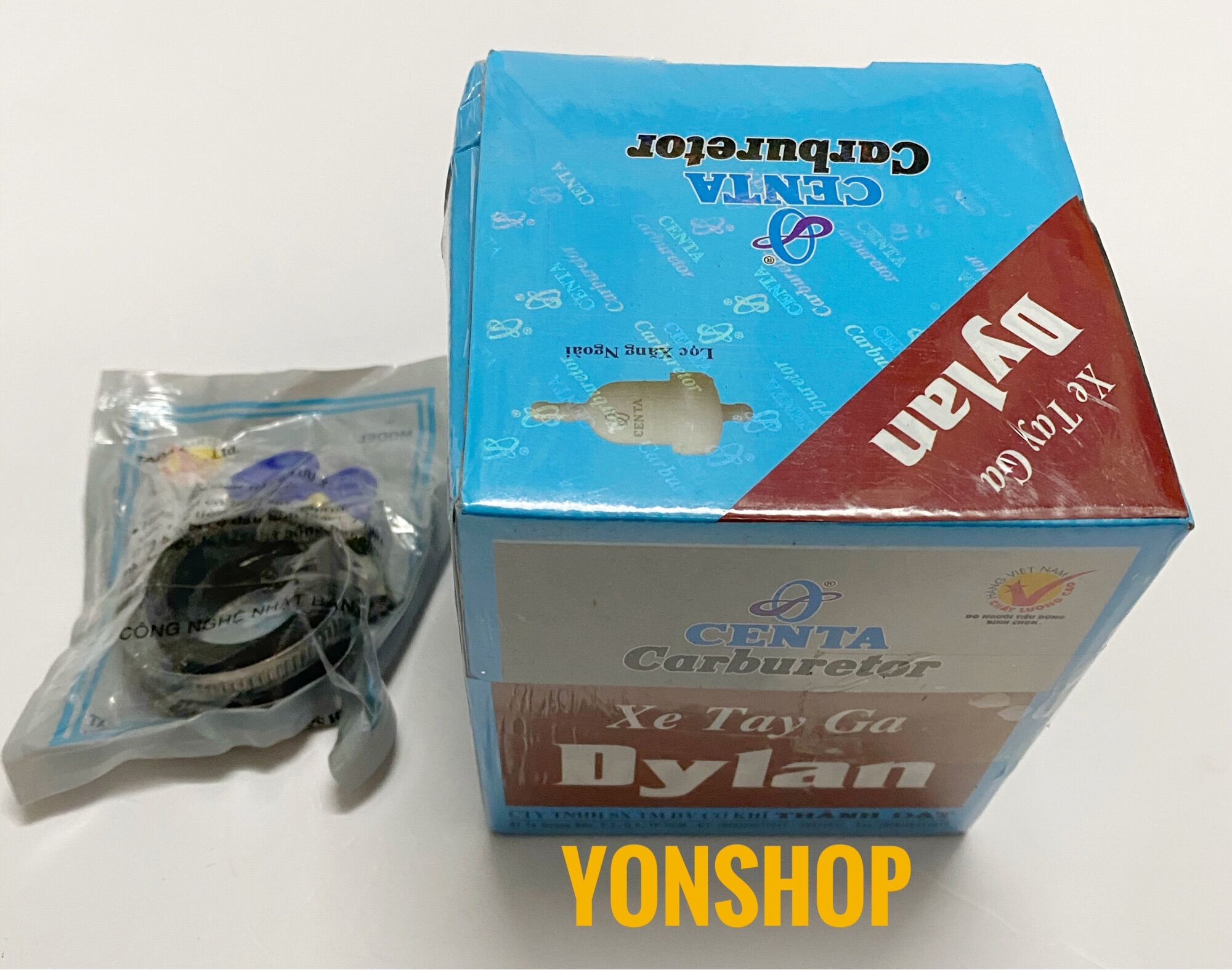 Bình Xăng Con Xe DyLan, Sh Ý, A Còng ( Tặng Kèm Co Xăng )Hiệu Centa