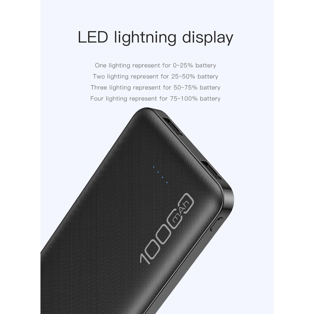 Sạc Dự Phòng Thông Minh AWEI P28K 10.000 mAh