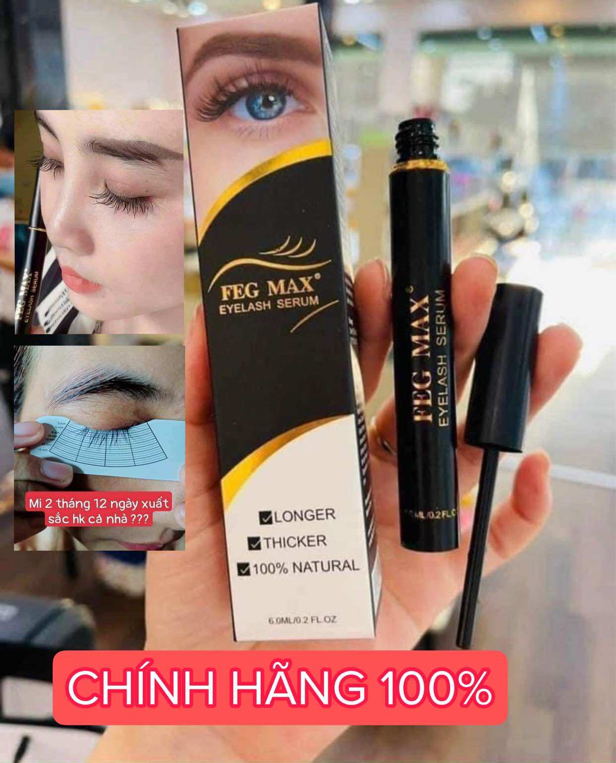 Serum dưỡng dài mi feg m.a.x
