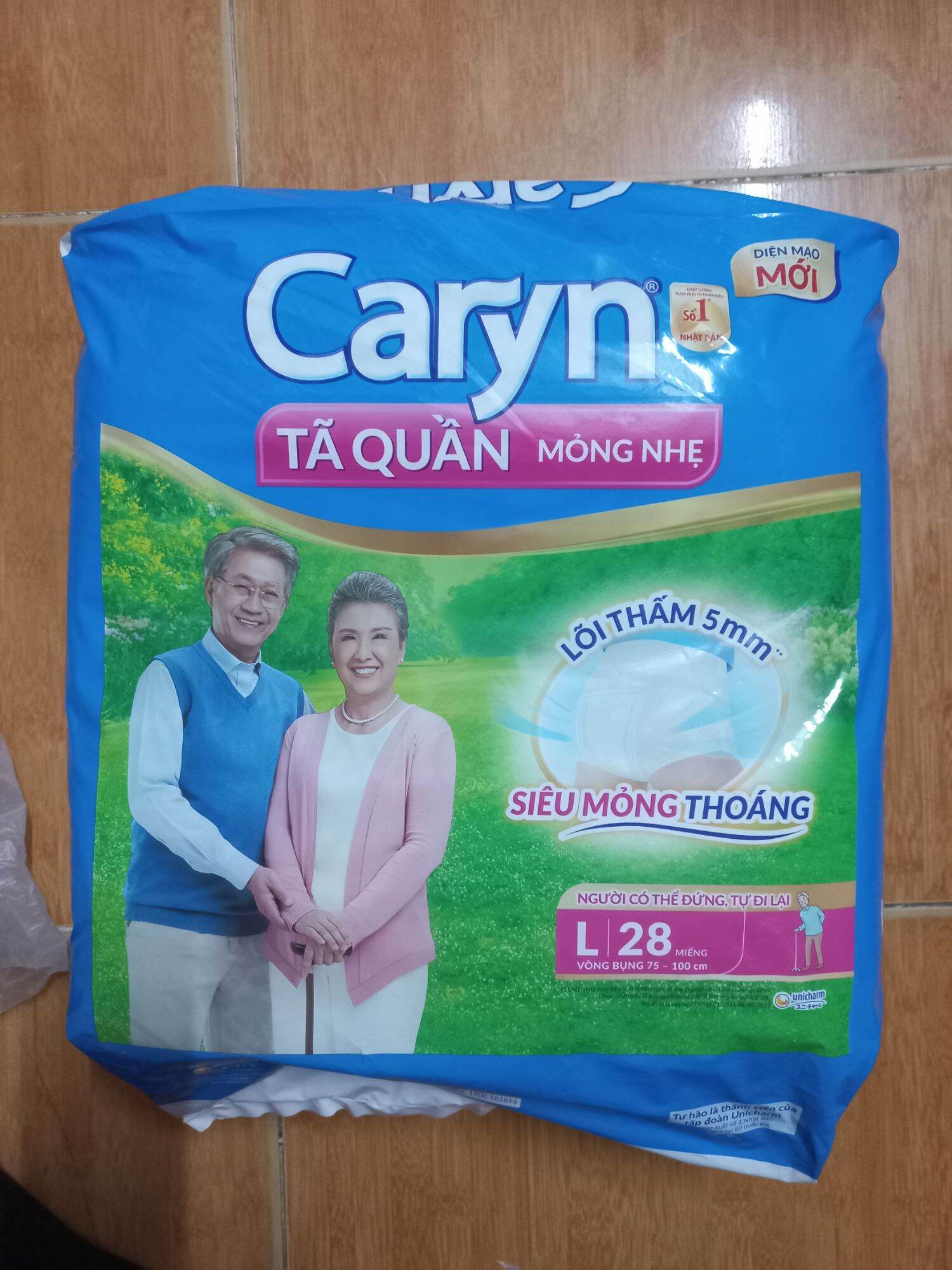Combo mua 2 gói tã quần caryn L28 i