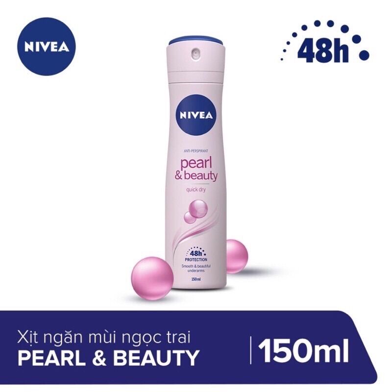 XỊT NGĂN MÙI NIVEA 150ml -100ml (NỮ)