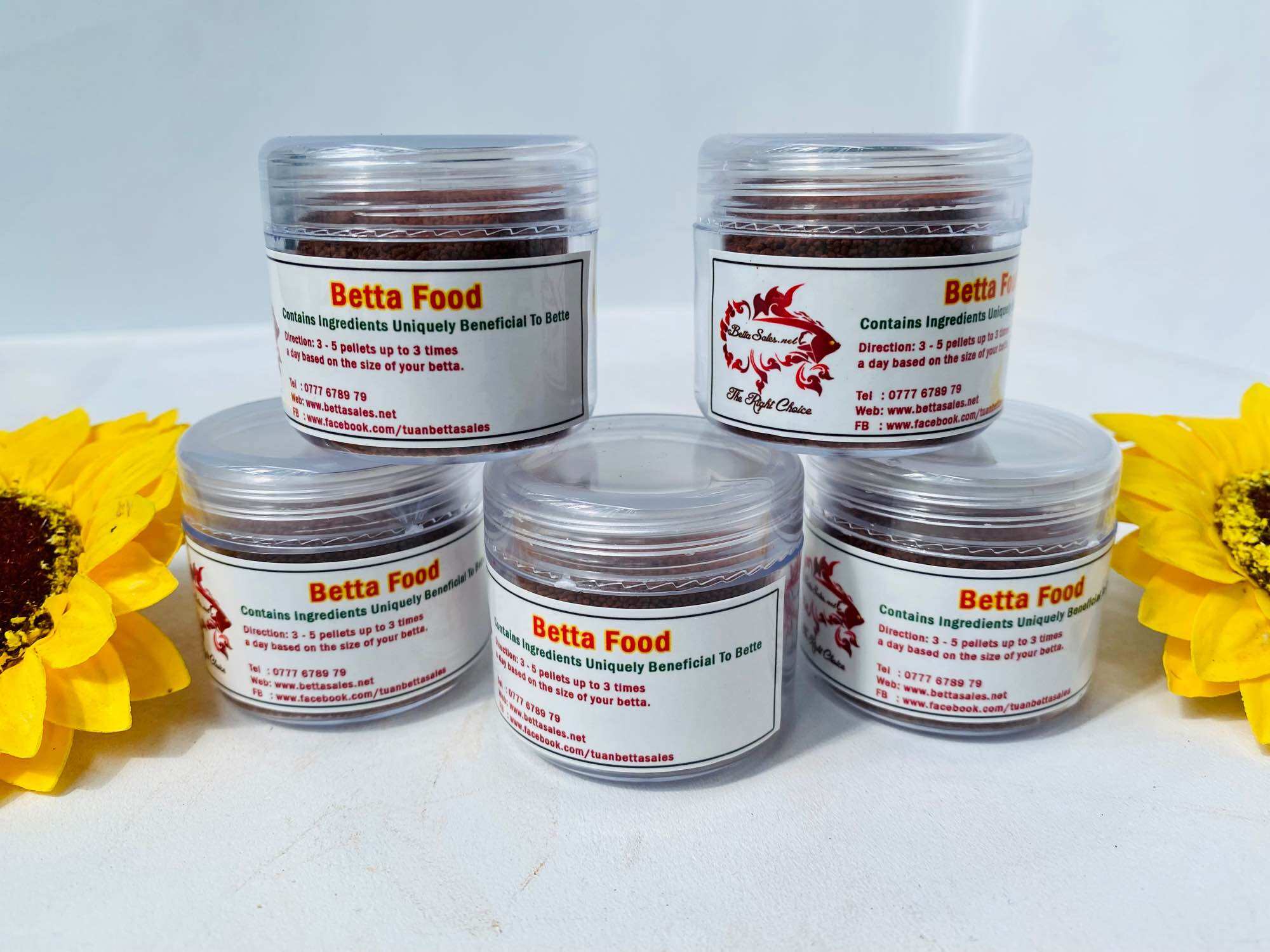 Thức ăn công thức chuyên cho cá betta , cá xiêm , cá đá - betta food