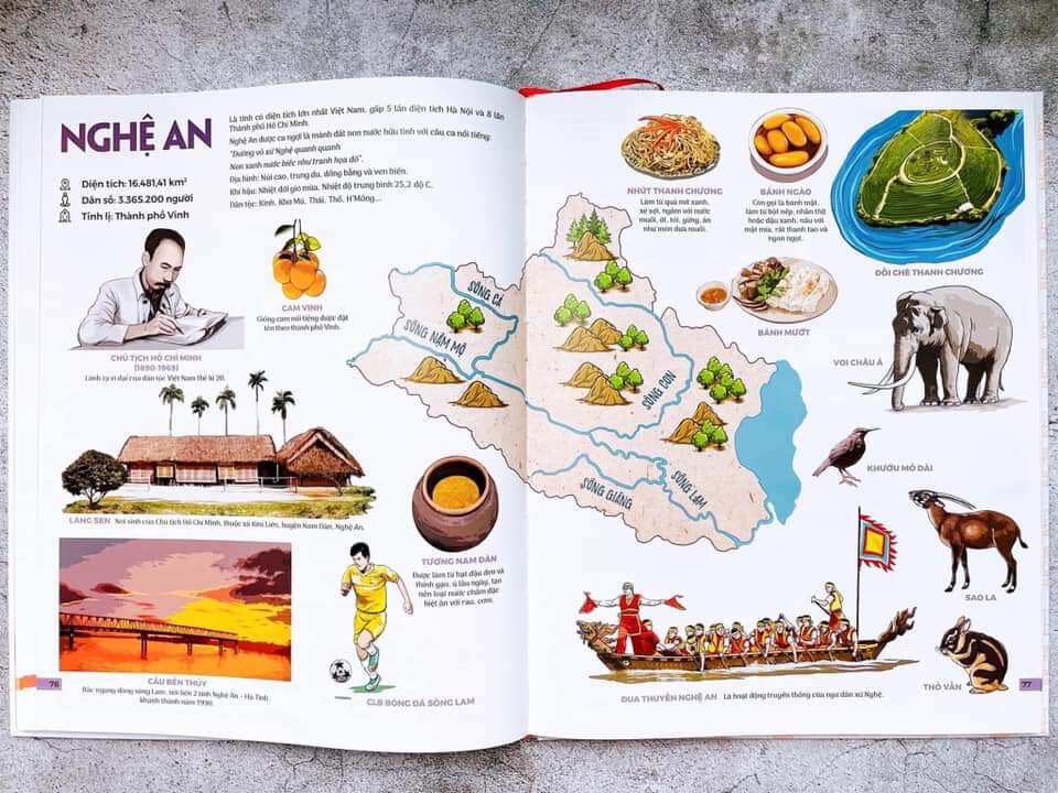 Đất Nước Gấm Hoa - Atlas Việt Nam