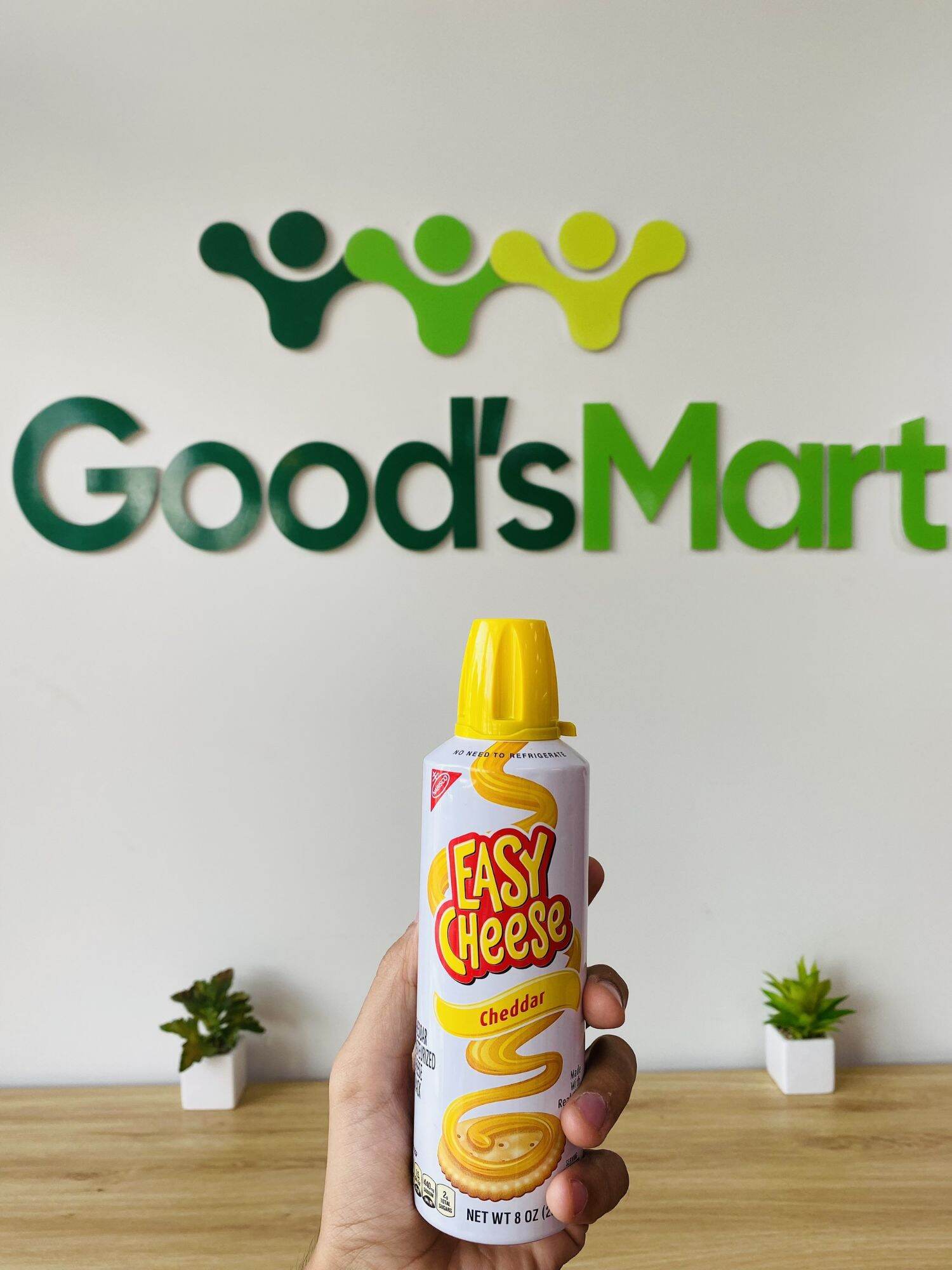 Chai Phô Mai Xịt Easy Cheese Cheddar Mỹ