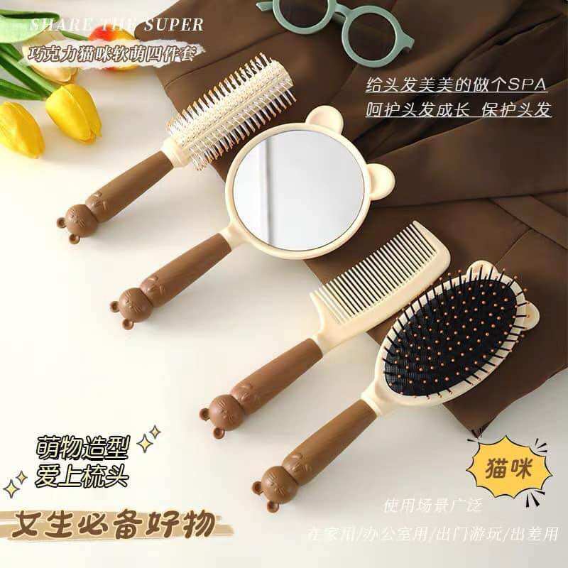Set Gương Lược 4 món