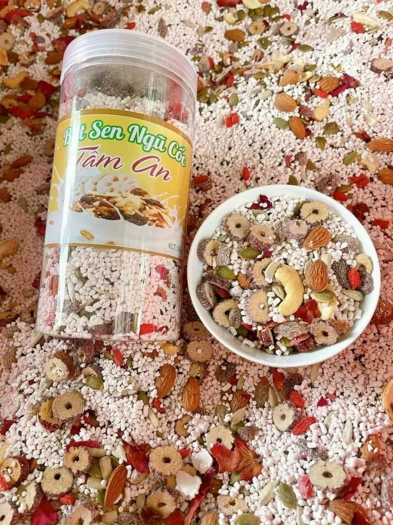 50k/hộp bột củ sen ngũ cốc Tâm an hàng chuẩn cao cấp