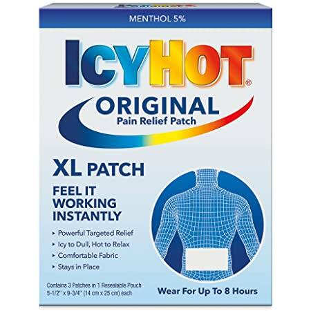 Miếng dán giảm đau Icy hot Patch XL