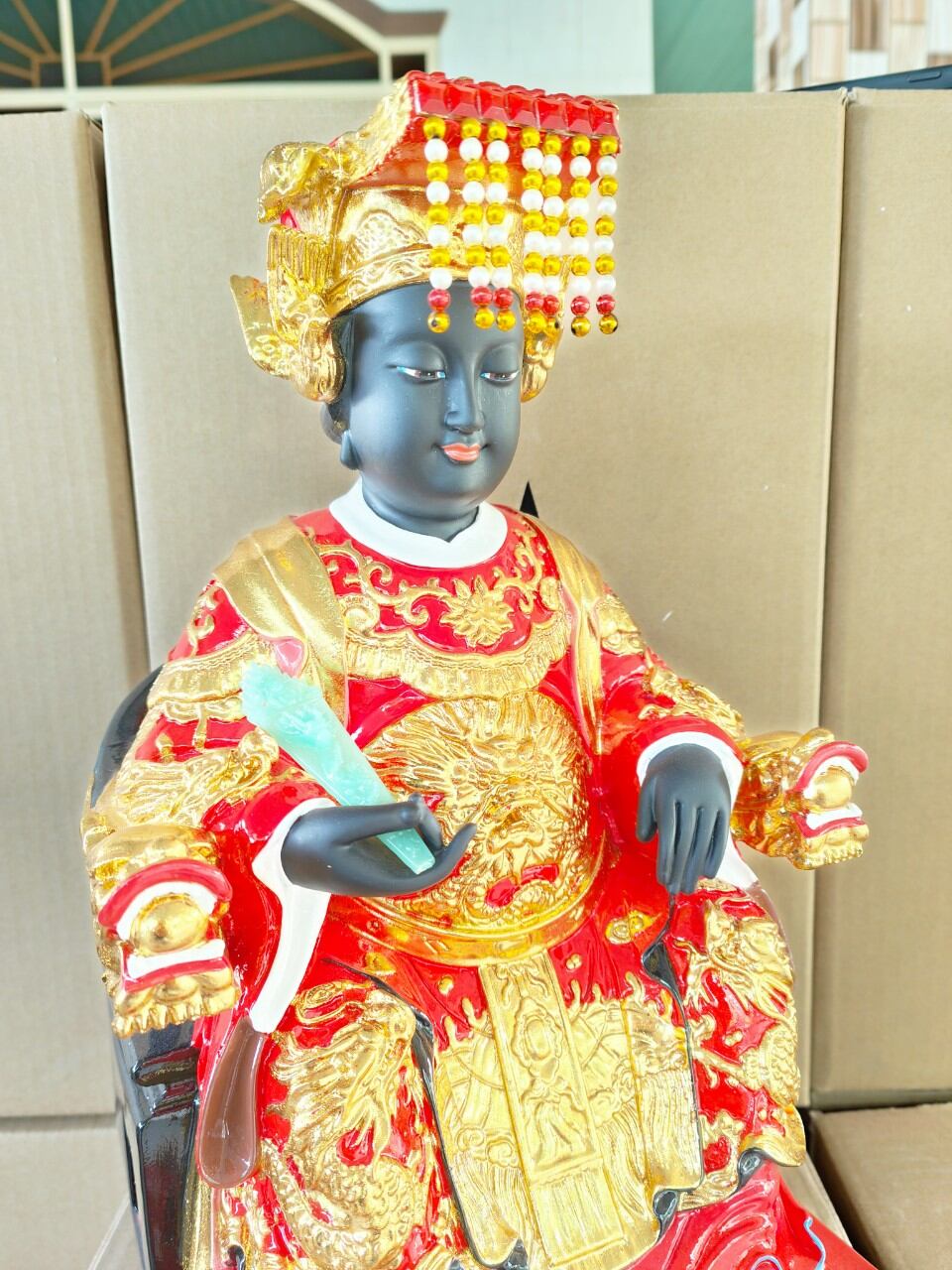 Tượng Linh Sơn Thánh Mẫu cao 40cm