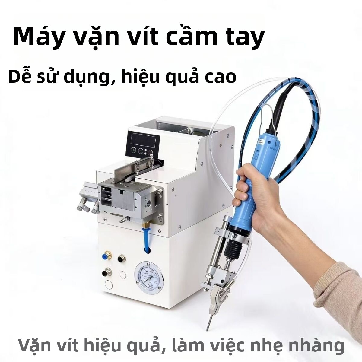 Efficient Air Blown Automatic and Semi-automatic Screw Feeding Machine Giá 34,979,000 Đồng*Miễn phí vận chuyển