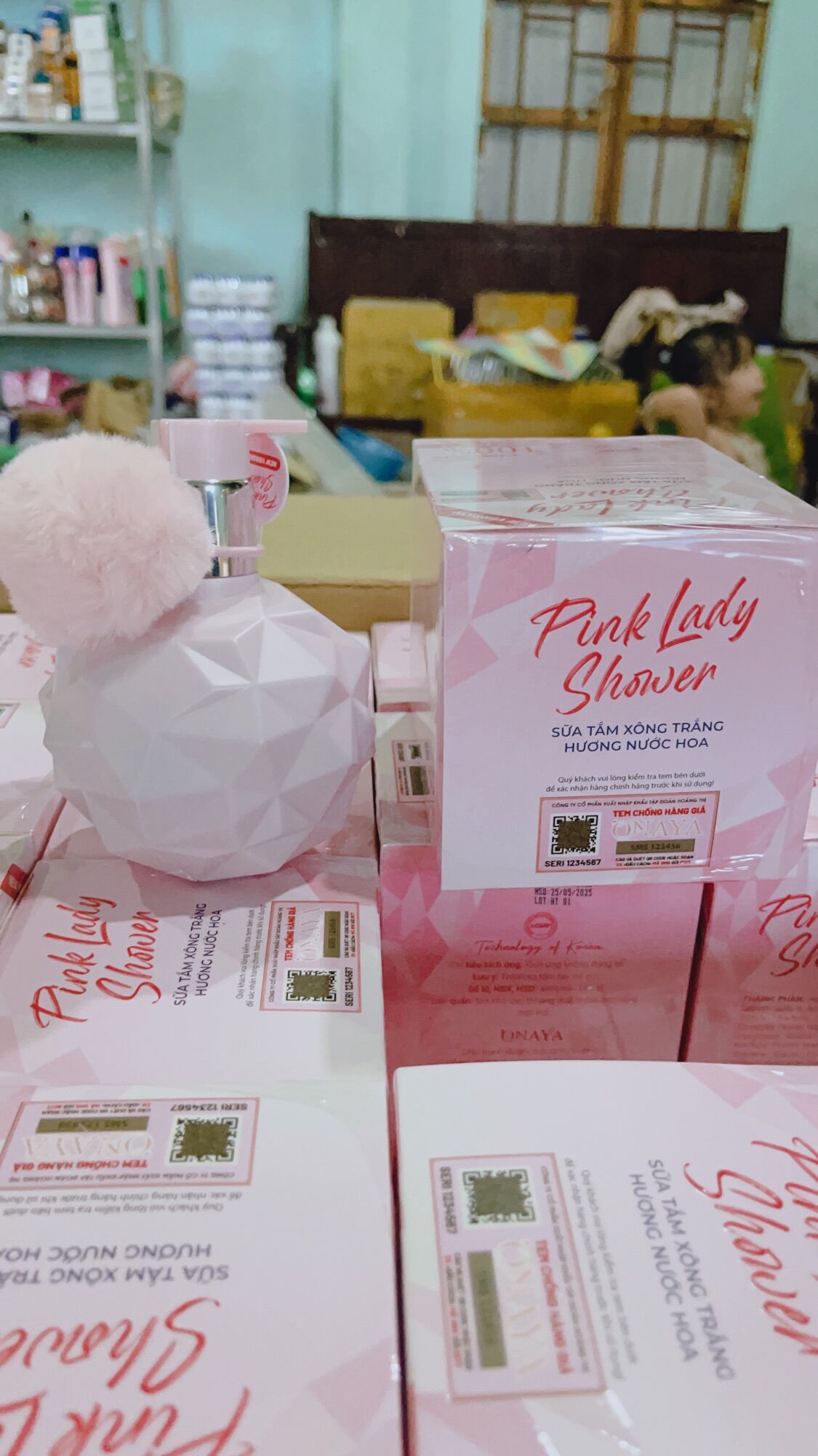 SỮA TẮM XÔNG TRẮNG PINK LADY ( chính hãng)