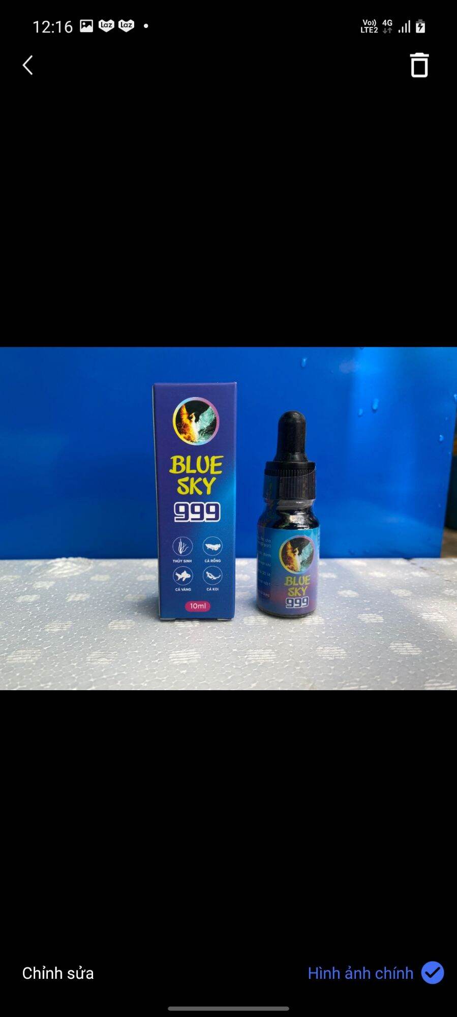 sky 999 10ml giúp cá giảm stress ngăn ngừa các loại nấm