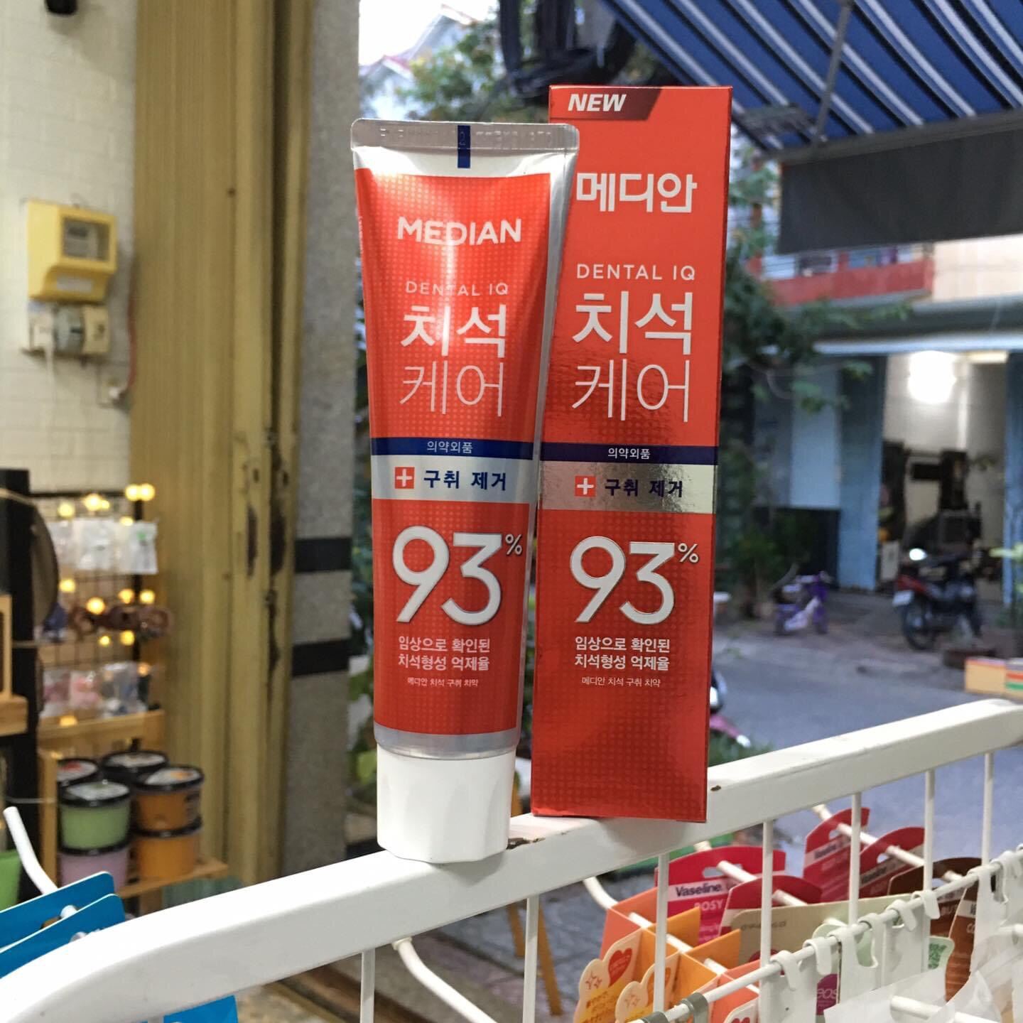 Kem Đánh Răng Median Dental IQ 93% (Đỏ)