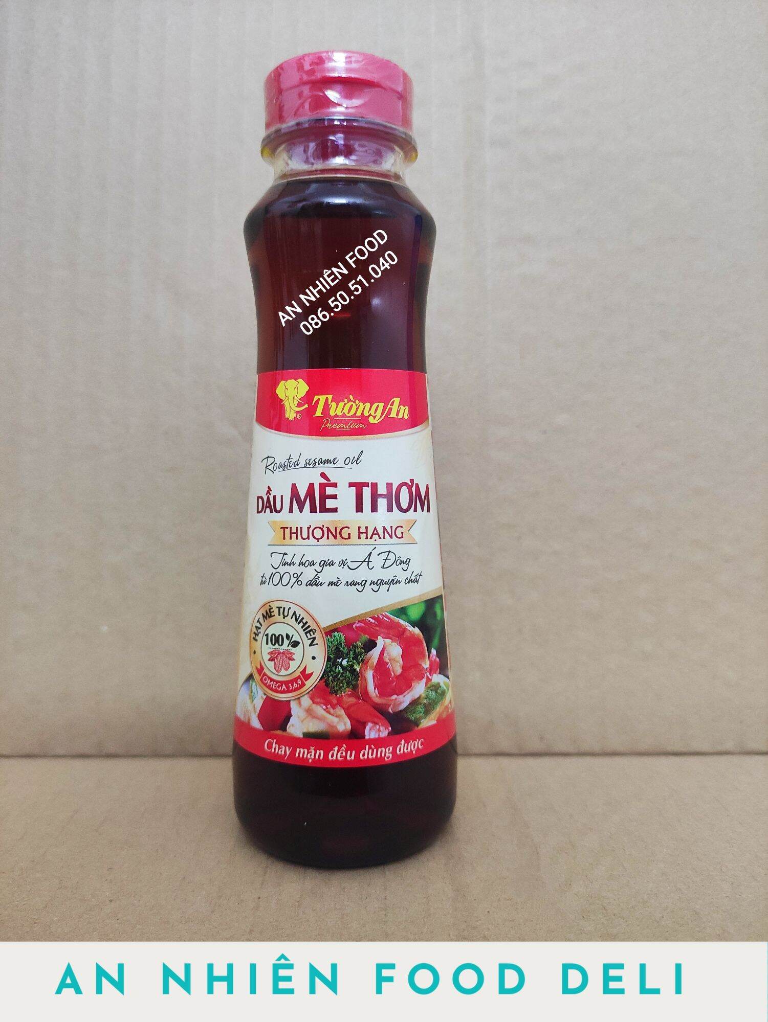 Dầu Mè Thơm Tường An Dầu Vừng Nguyên Chất Thượng Hạng