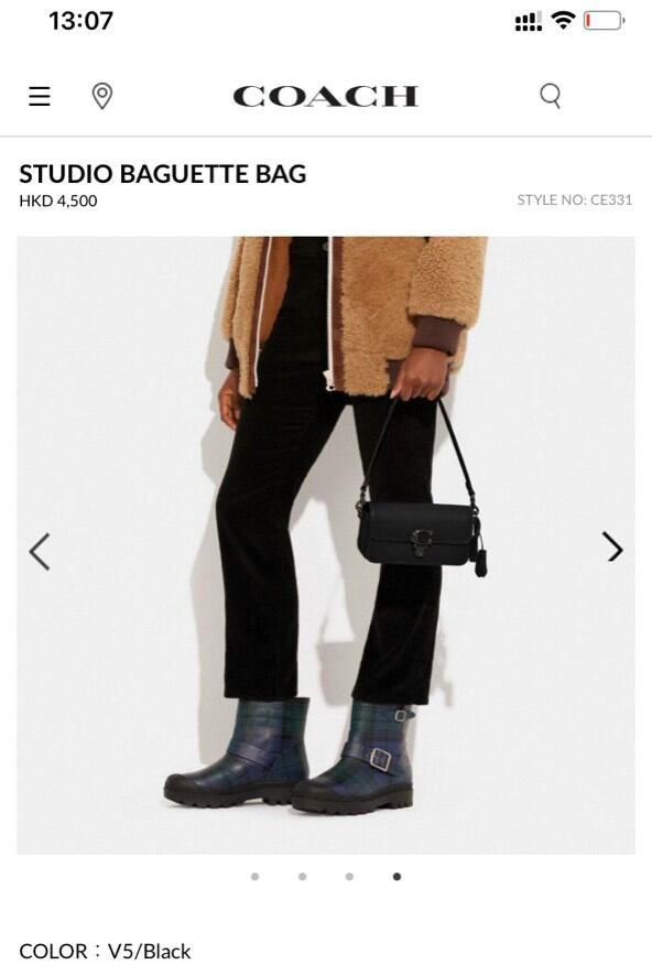 STUDIO BAGUETTE Mẫu coach mini mới sang trọng
