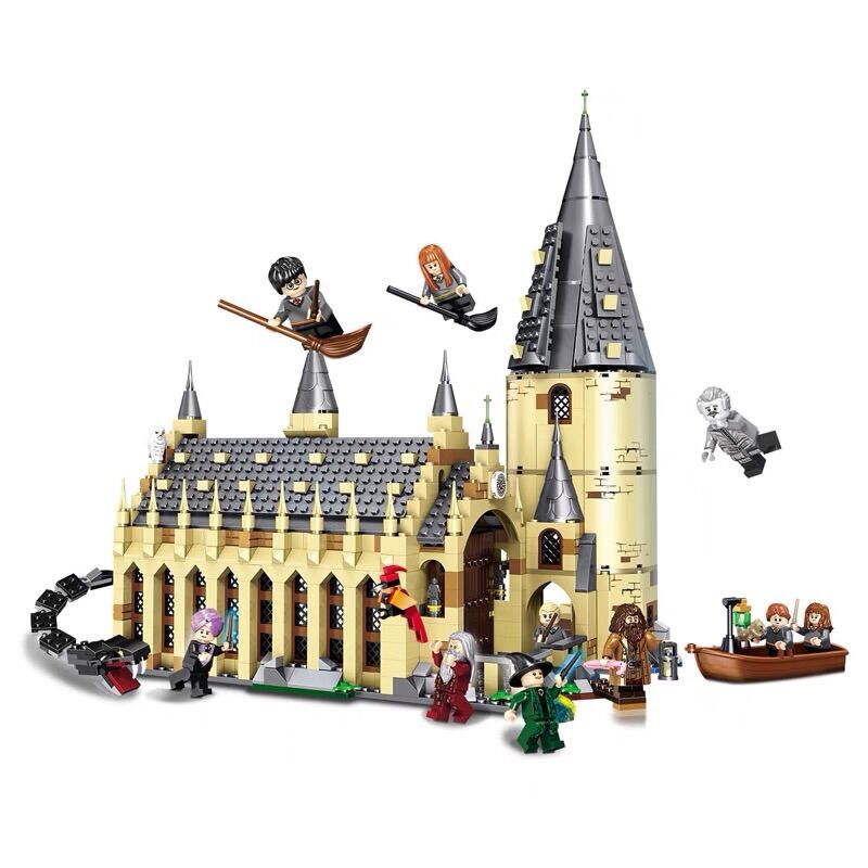 Đồ Chơi lắp ráp leji 6035 Đại sảnh đường Hogwarts
