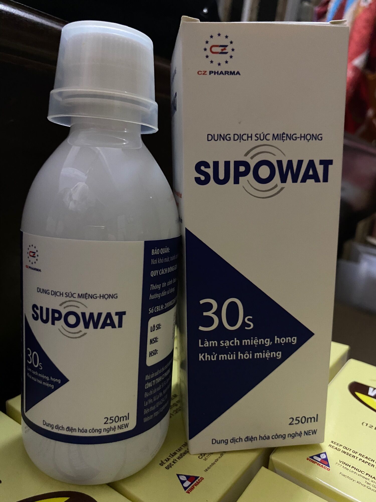 KimHuongpharmacist- nước súc miệng supowat