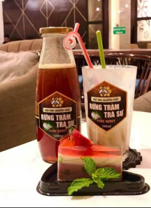 Mật ong rừng tràm Trà sư nguyên chất 500ml
