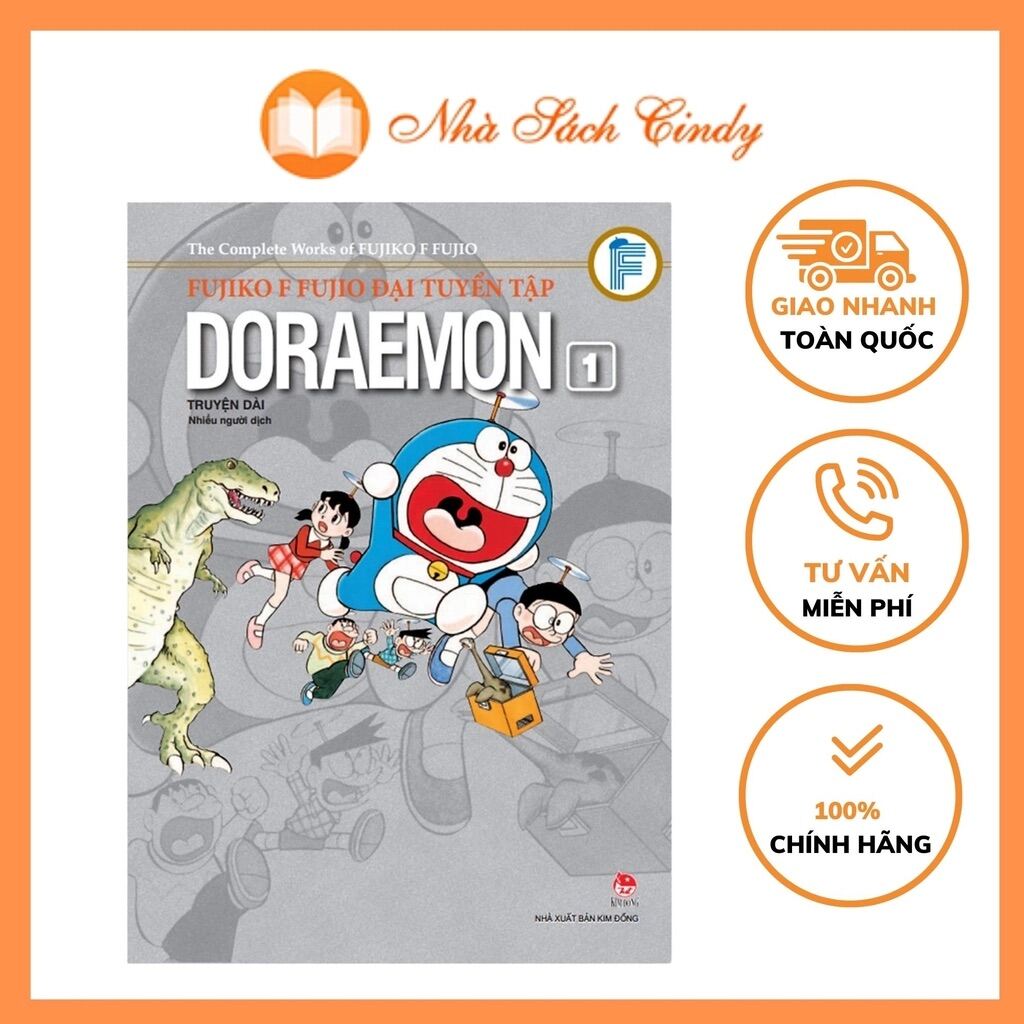 Fujiko F. Fujio Đại Tuyển Tập Doraemon Truyện Dài  - Nhà Sách Cindy
