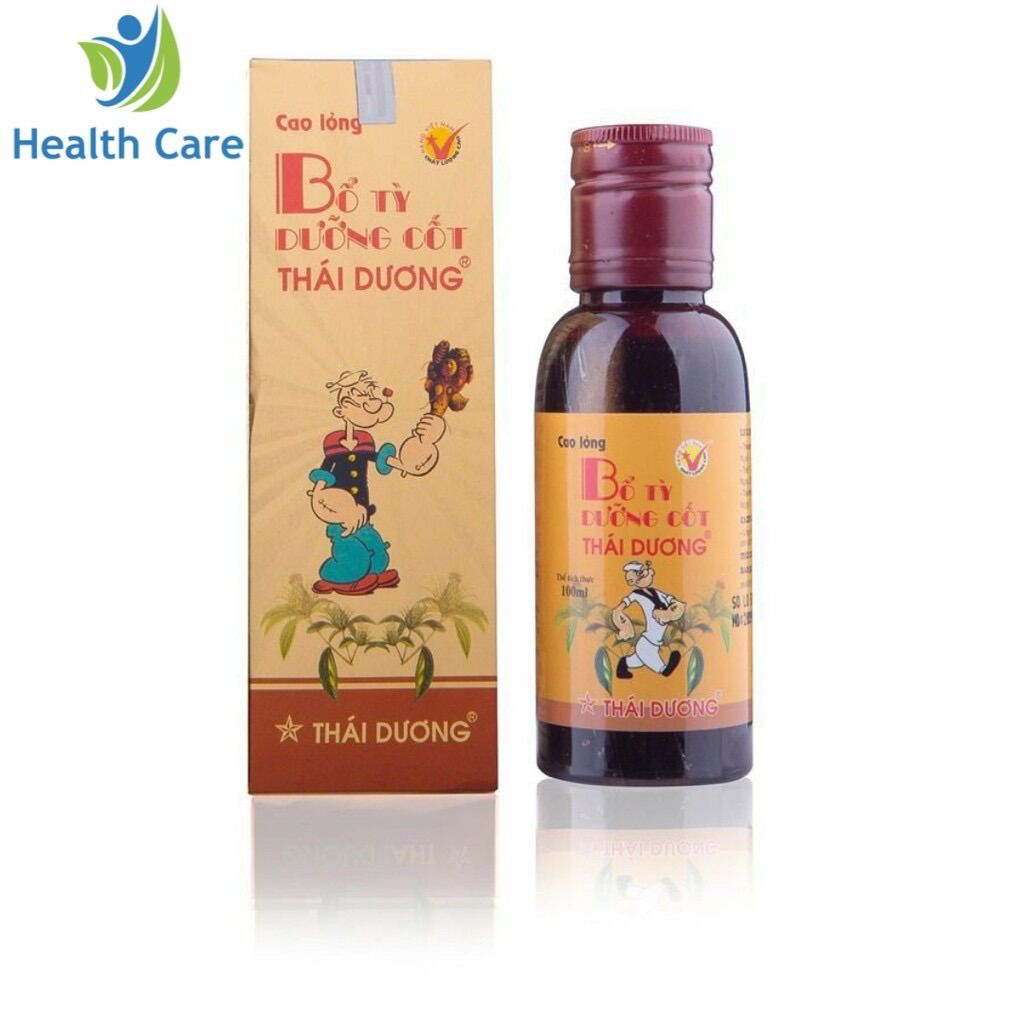Siro uống Bổ tỳ thái dương giúp trẻ ăn ngon hơn