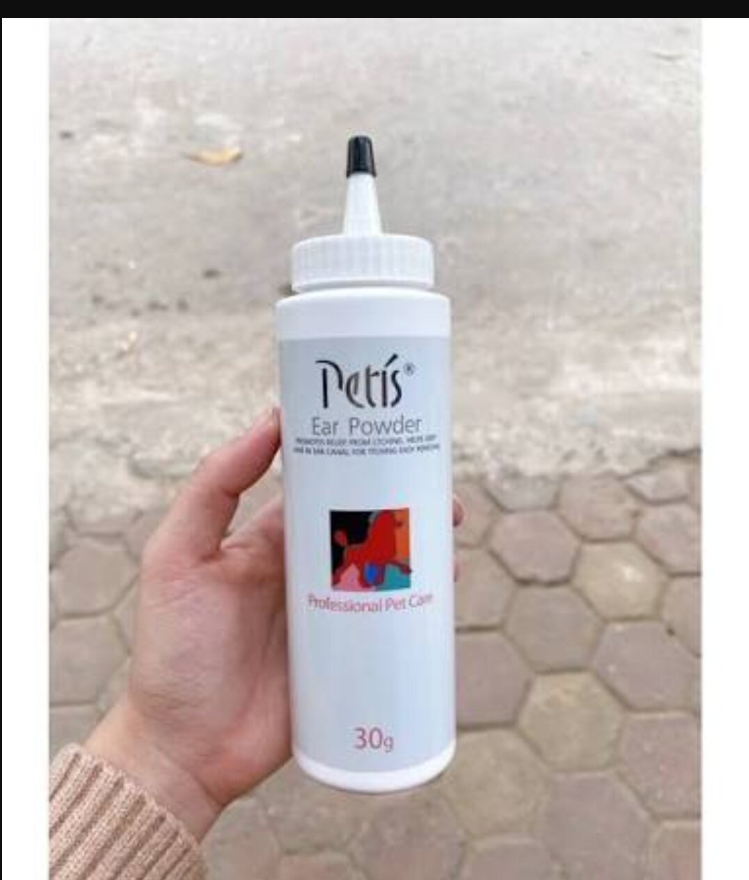 Bột nhổ lông tai petis bioline 30gram- chai lớn