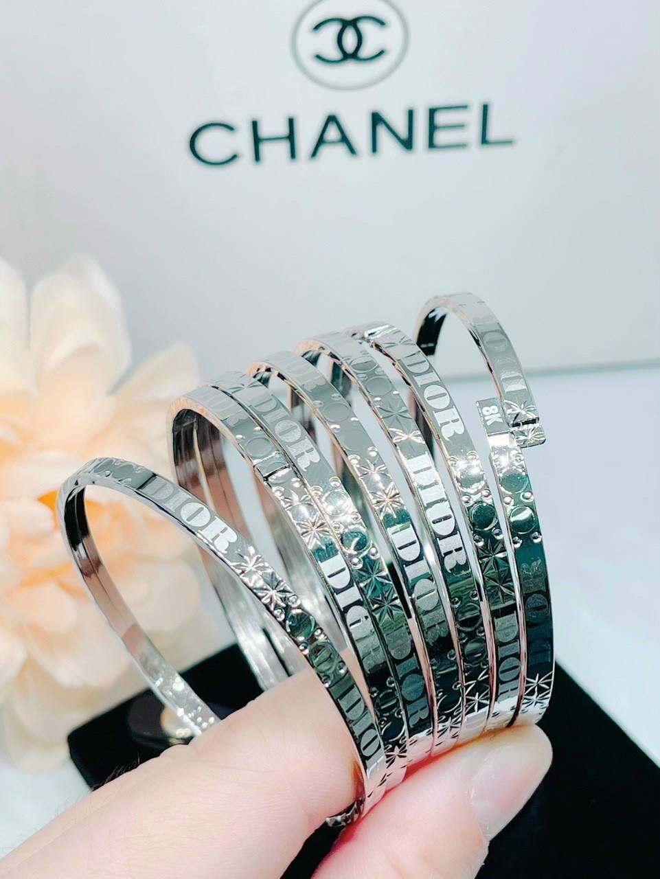 BỘ VÒNG XIMEN  DIOR (7 chiếc)  MẠ VÀNG, MẠ BẠCH KIM SIÊU BỀN MÀU