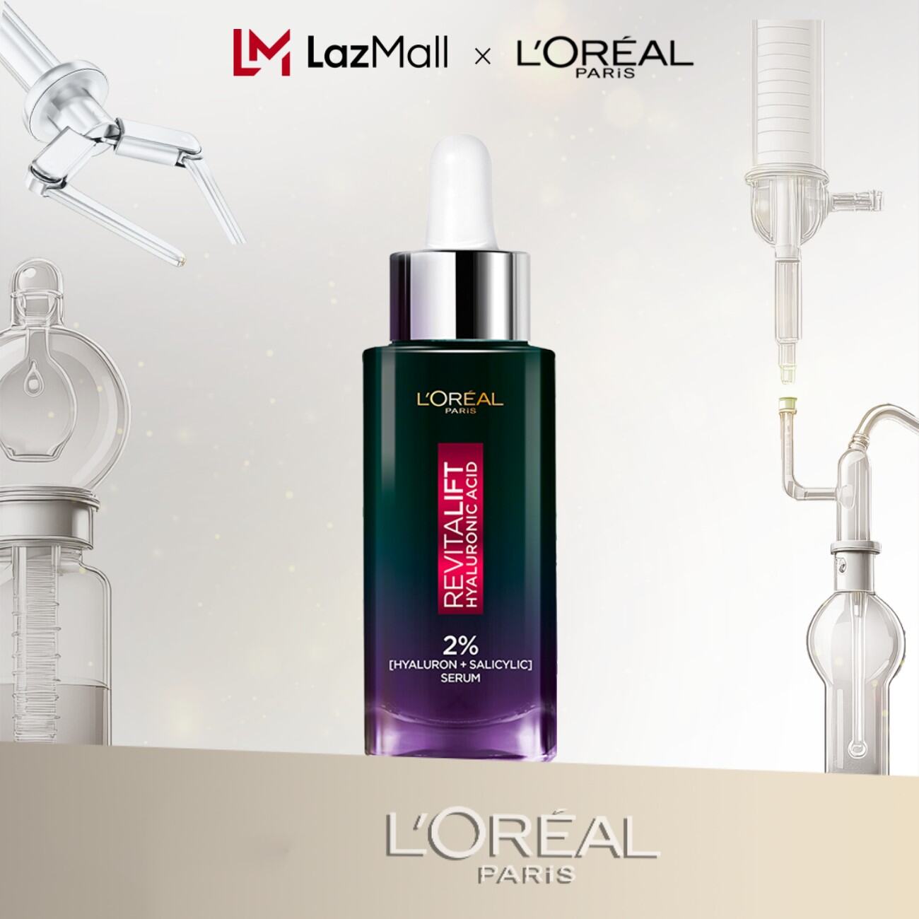 Serum kiềm dầu thu nhỏ lỗ chân lông Niacinamide 2% L'Oreal Paris