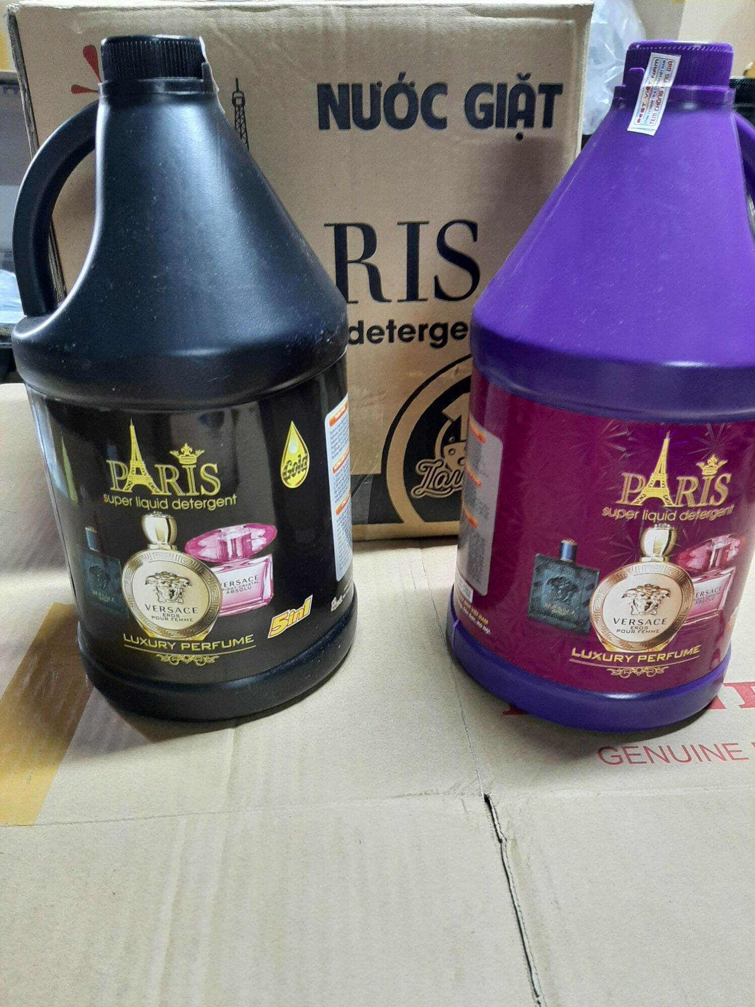 Nước giặt Paris hương hoa nước Pháp 3.6L