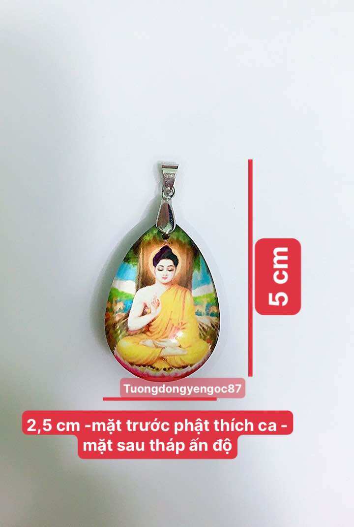 Mặt dây chuyền phật thích ca mâu ni