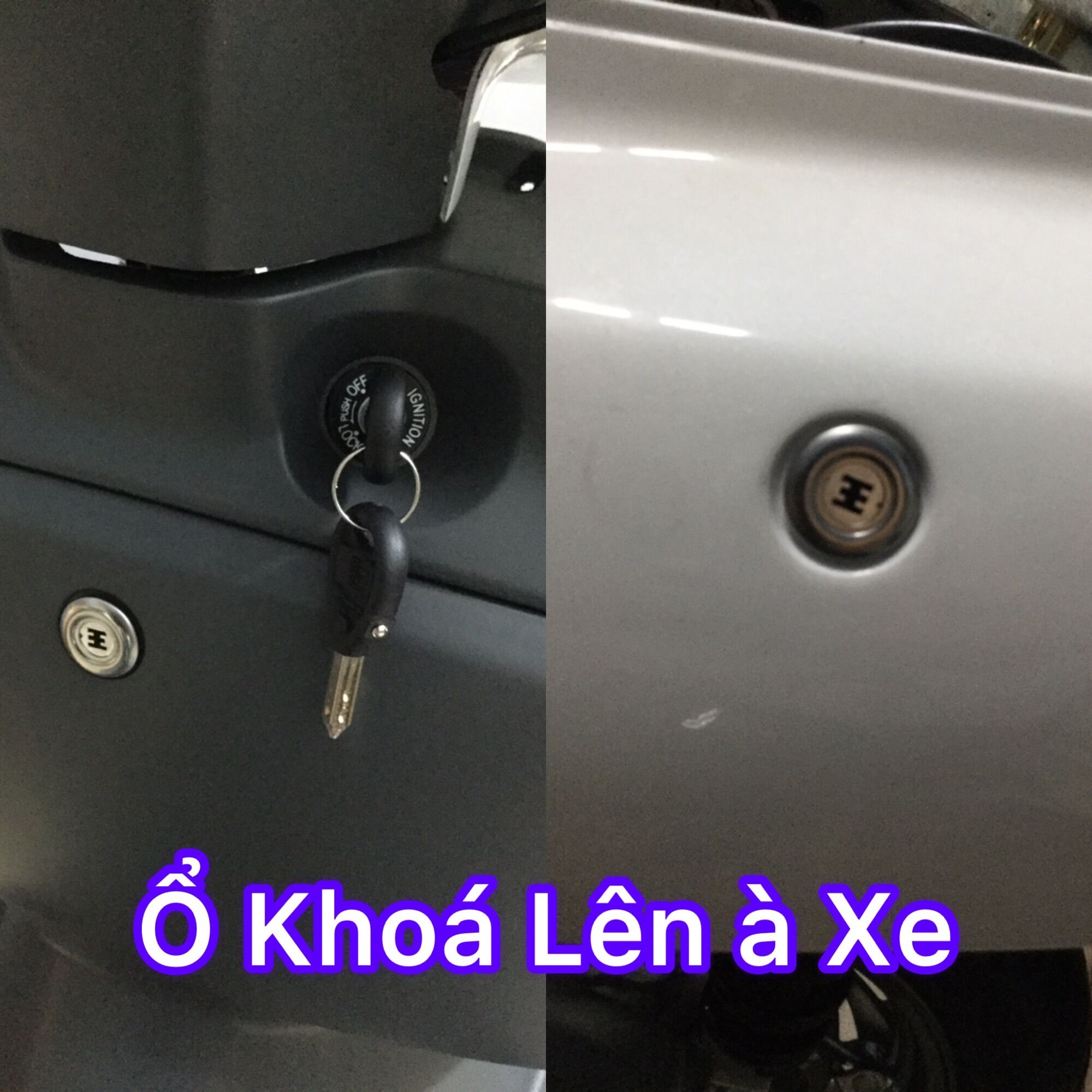 Ổ khoá Spacy 125 6 cạnh Đài Loan