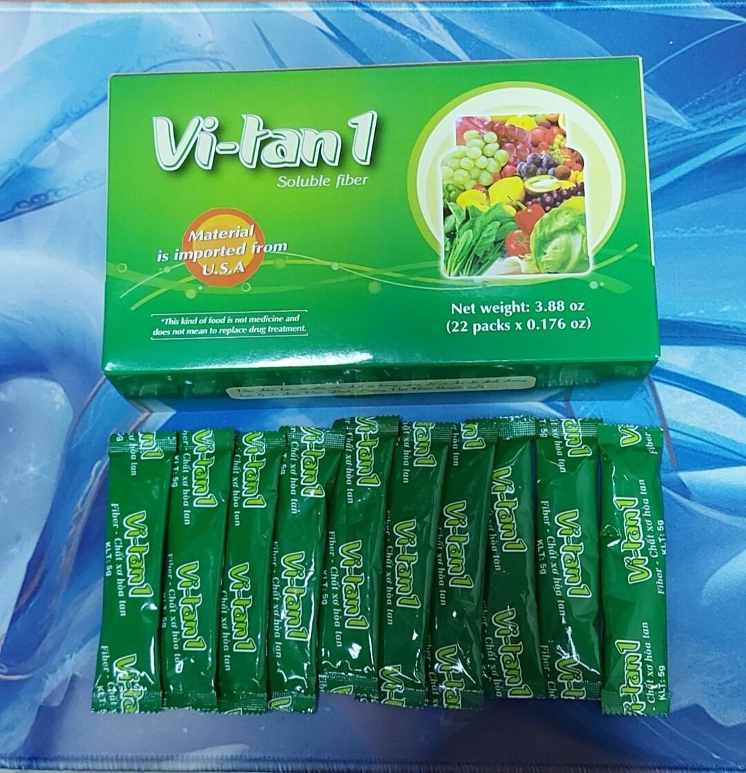 Chất xơ hòa tan vitan 1 ( hộp 110g )