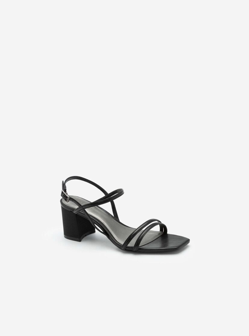 Giày Nữ Sandal Quai Đôi Thanh Lịch VASCARA - SDN 0697 - Màu Đen