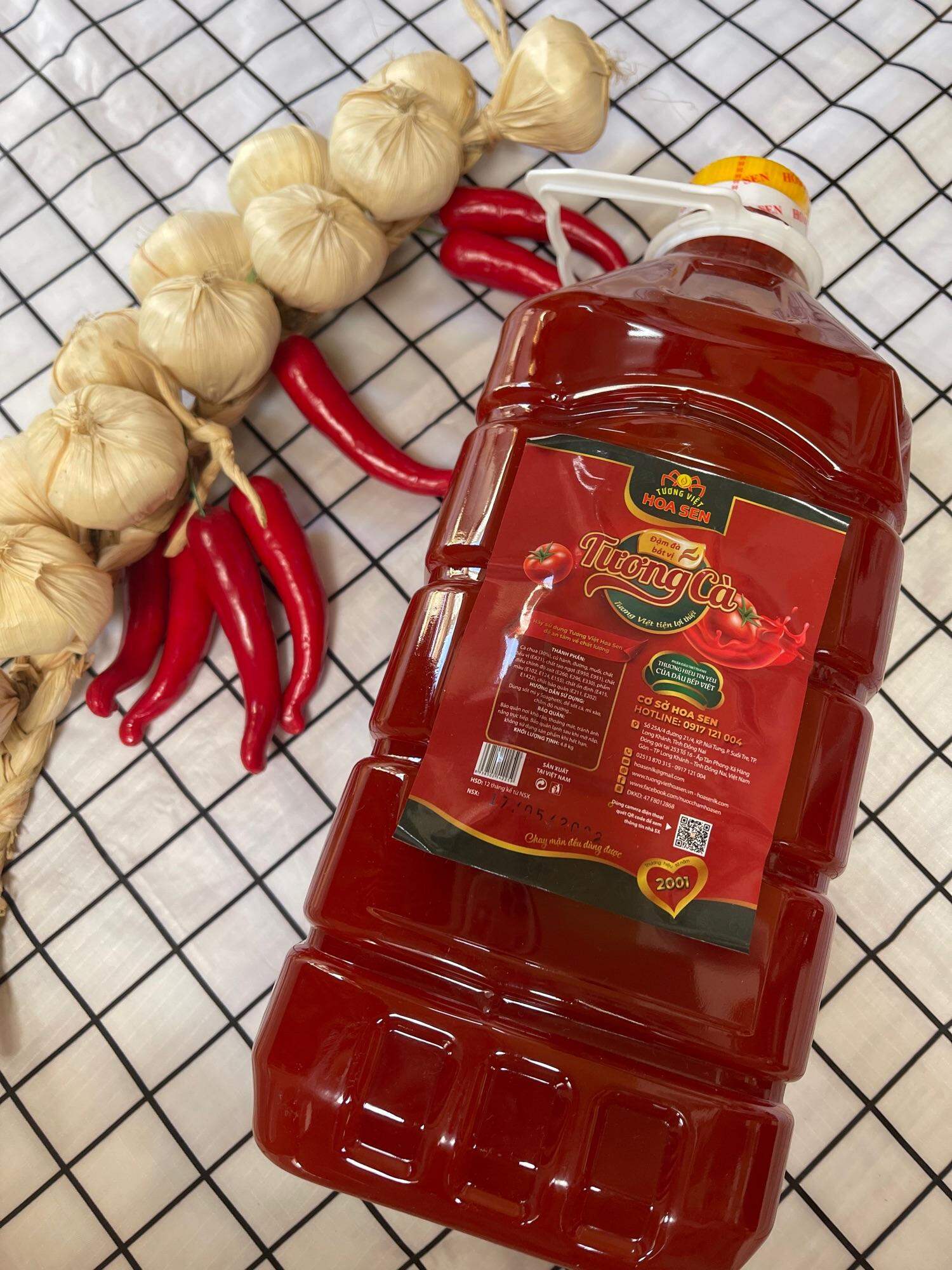 TƯƠNG CÀ TƯƠNG VIỆT HOA SEN 5kg