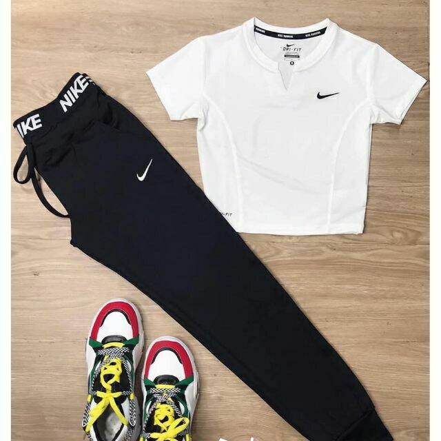 Set bộ đồ tập gym crotop nữ