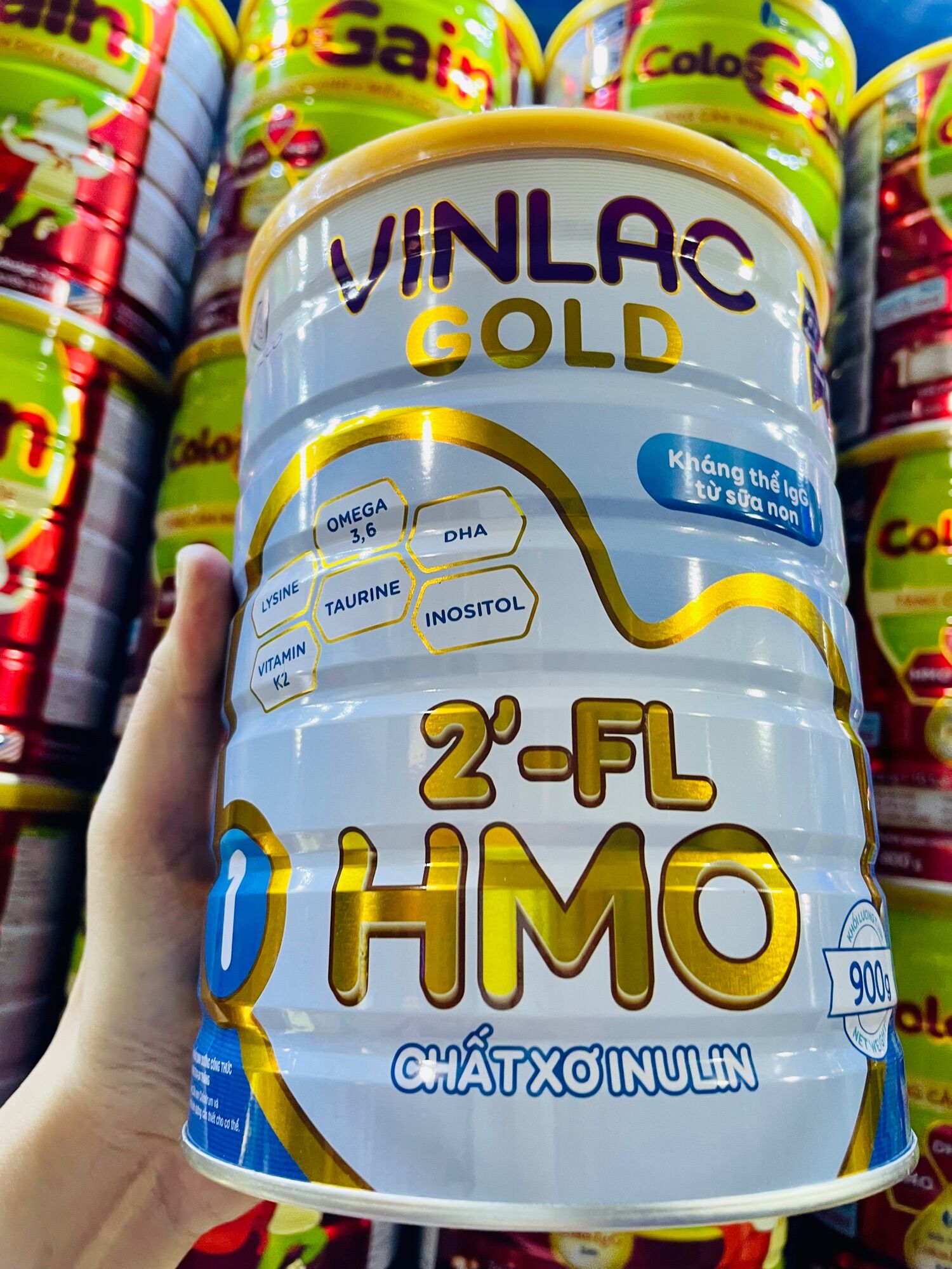 Sữa vinlac gold 1 900g