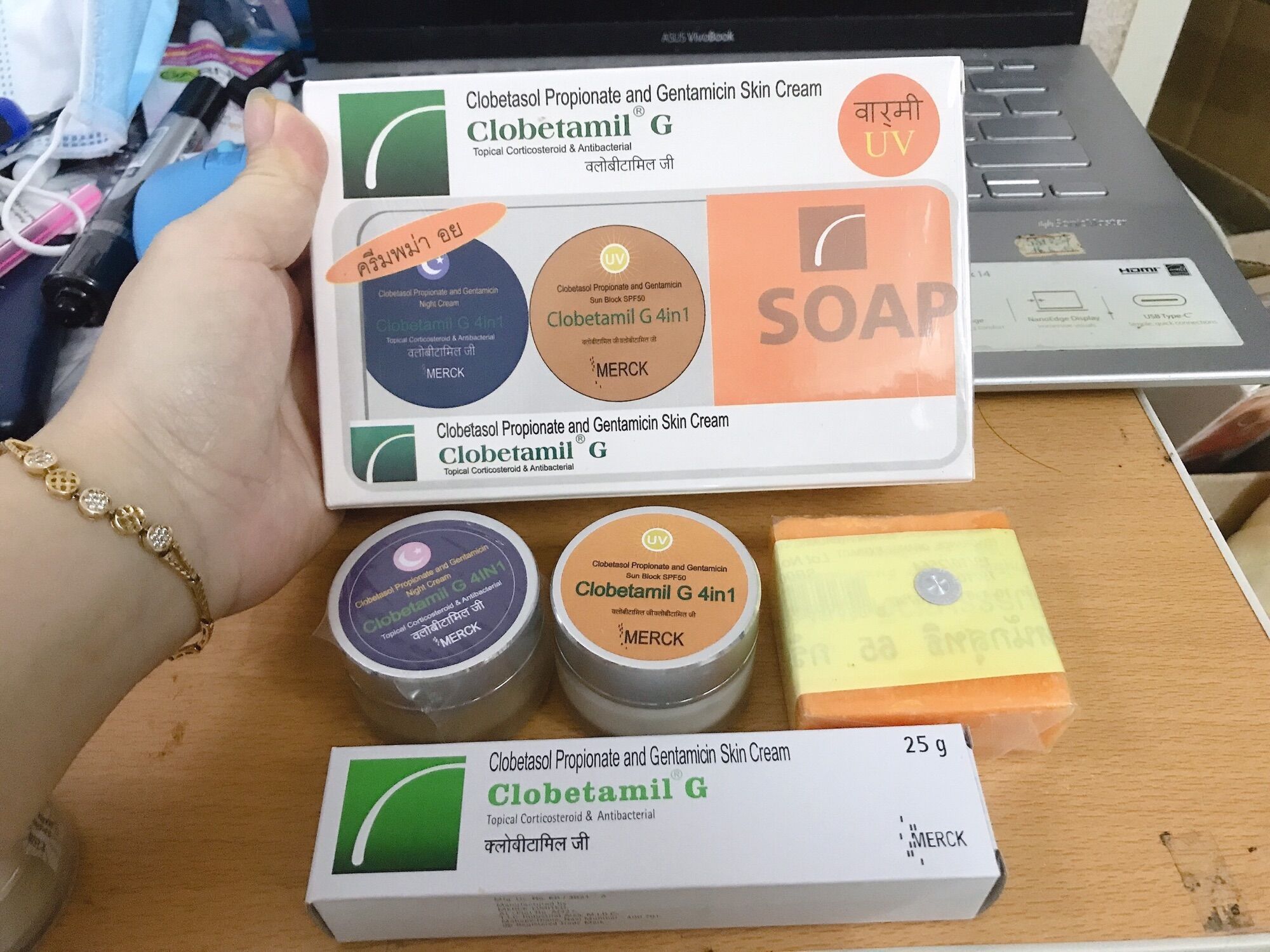 Kem nám cao cấp 4in1 thái lan