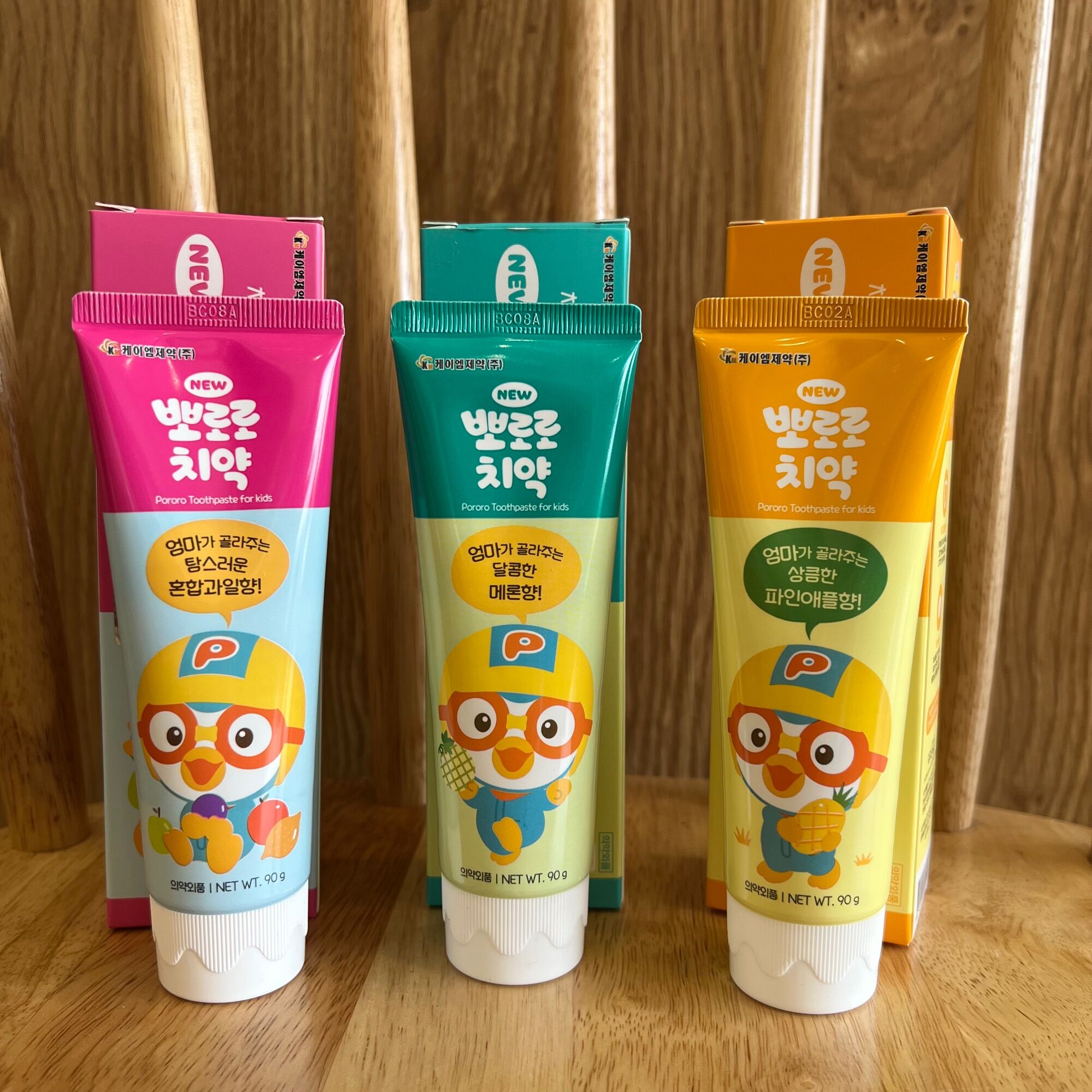 KEM ĐÁNH RĂNG PORORO CHO BÉ TỪ 1 TUỔI TRỞ LÊN NỘI ĐỊA HÀN QUỐC 90GR