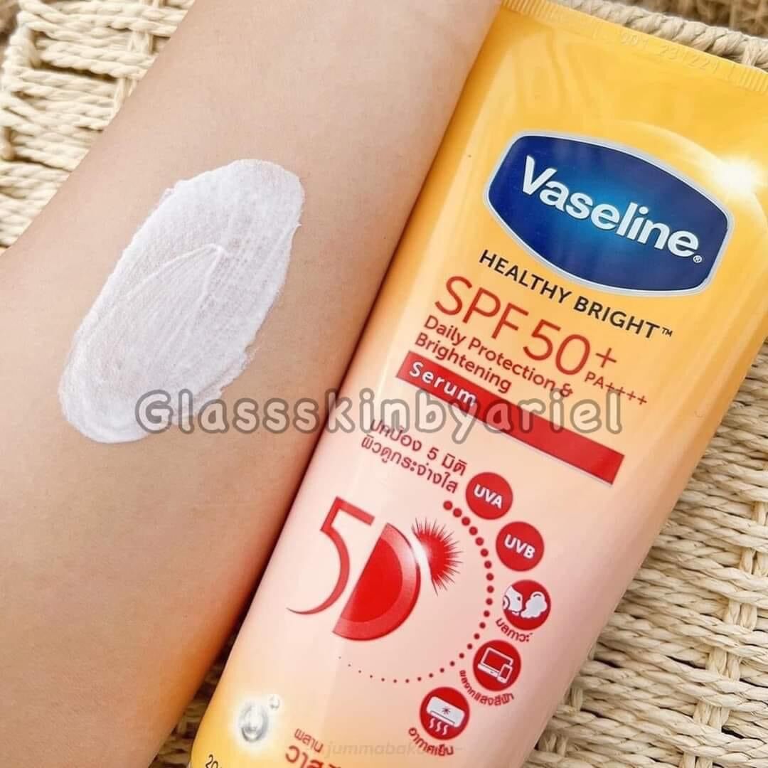 Vaseline healthy bright chống nắng spf 50 thái lan