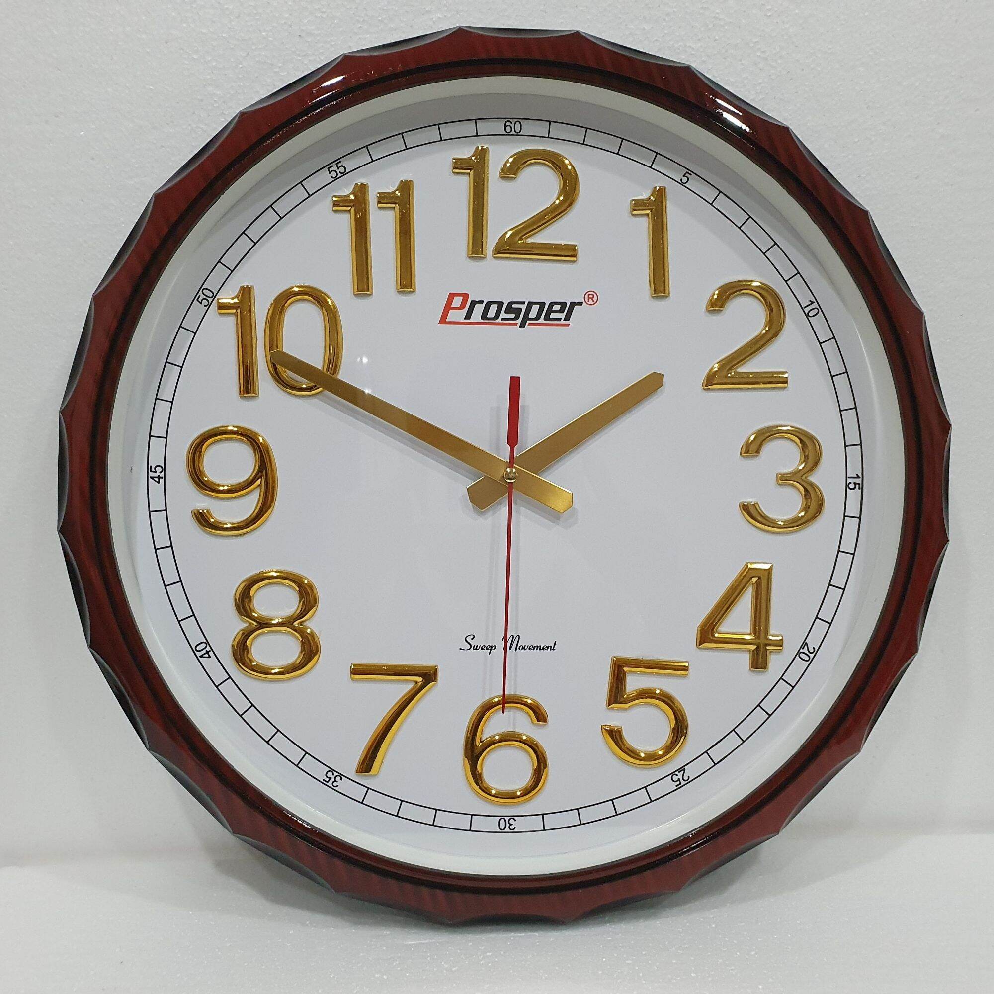 Đồng hồ treo tường st112.kt 43×43cm.hàng loại 1 bh 12 tháng