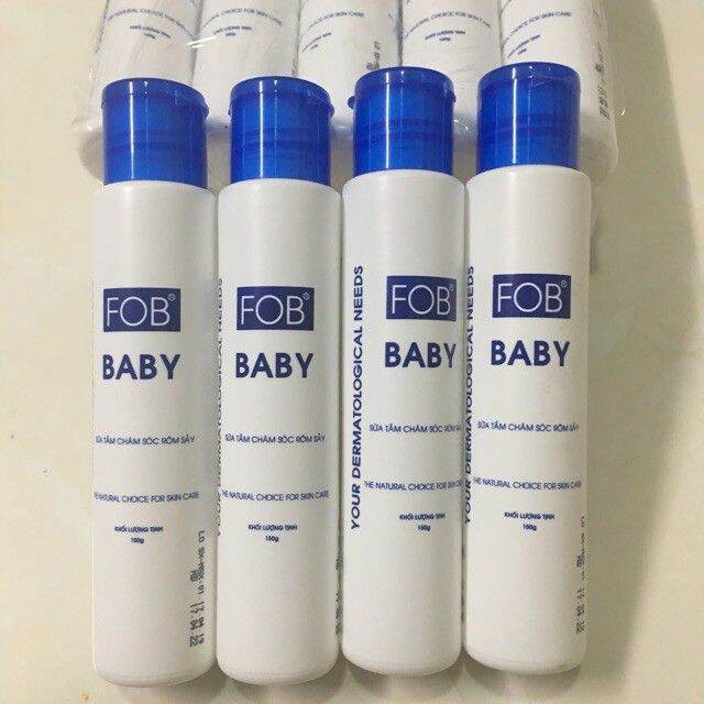 FOB sữa tắm chống rôm sảy Baby