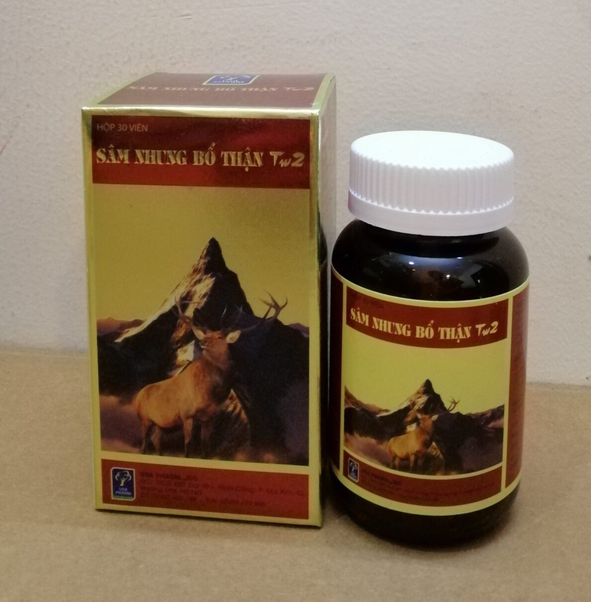Sâm nhung bổ thận TW2, bổ thận tráng dương