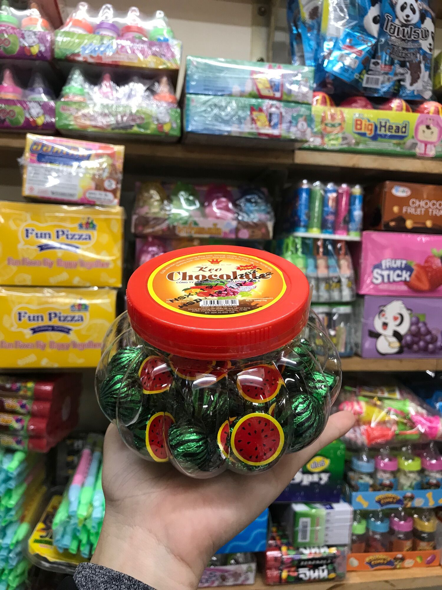 Kẹo Socola Hình Dưa Hấu