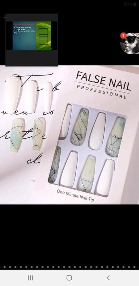 Mẫu nail khách đặt