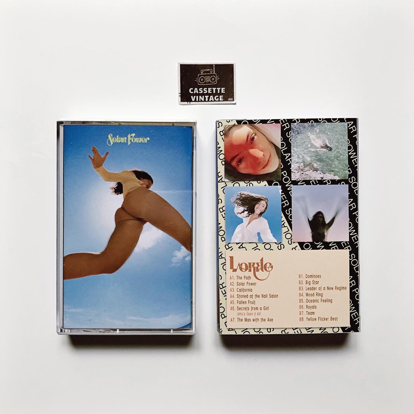 Băng cassette Lorde - Solar Power Màu Trắng Mới