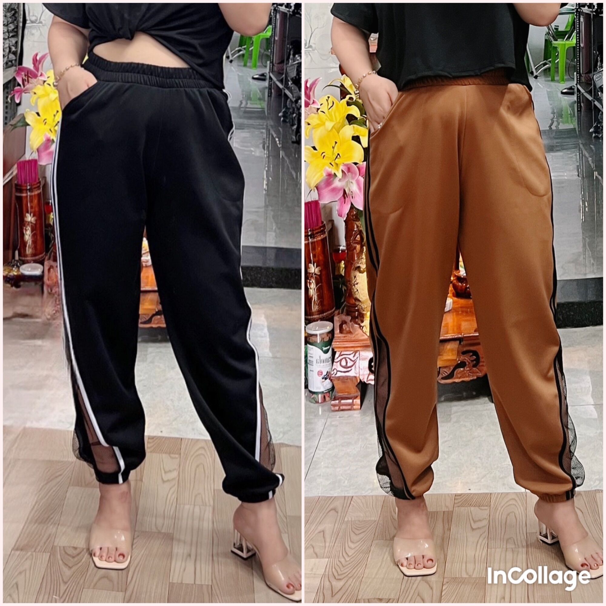 Quần thể thao Phối Lưới Bigsize 68kg Đến 95Kg