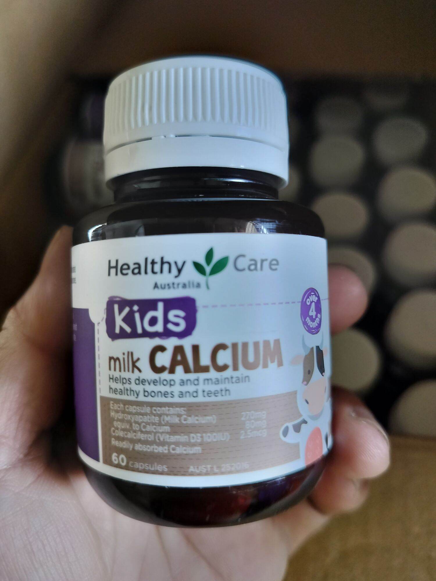 Milk calcium healthy Care của Úc