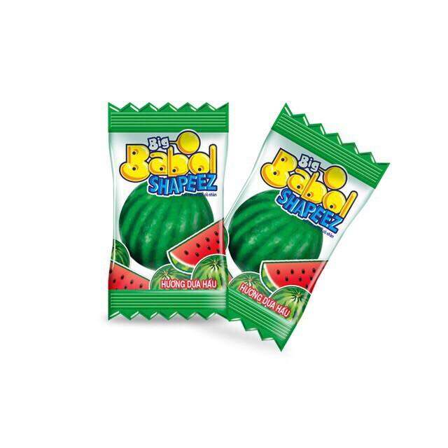 kẹo cao su tuổi thơ bigbabol vị dưa hấu