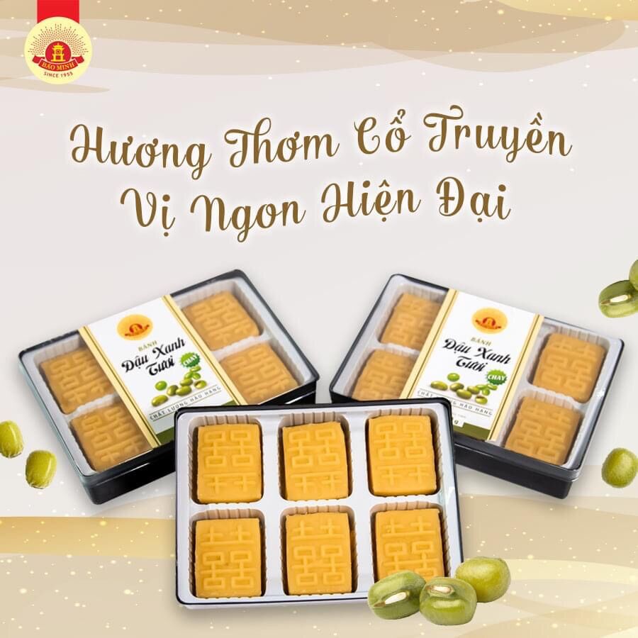 Bánh đậu xanh tươi Bảo minh