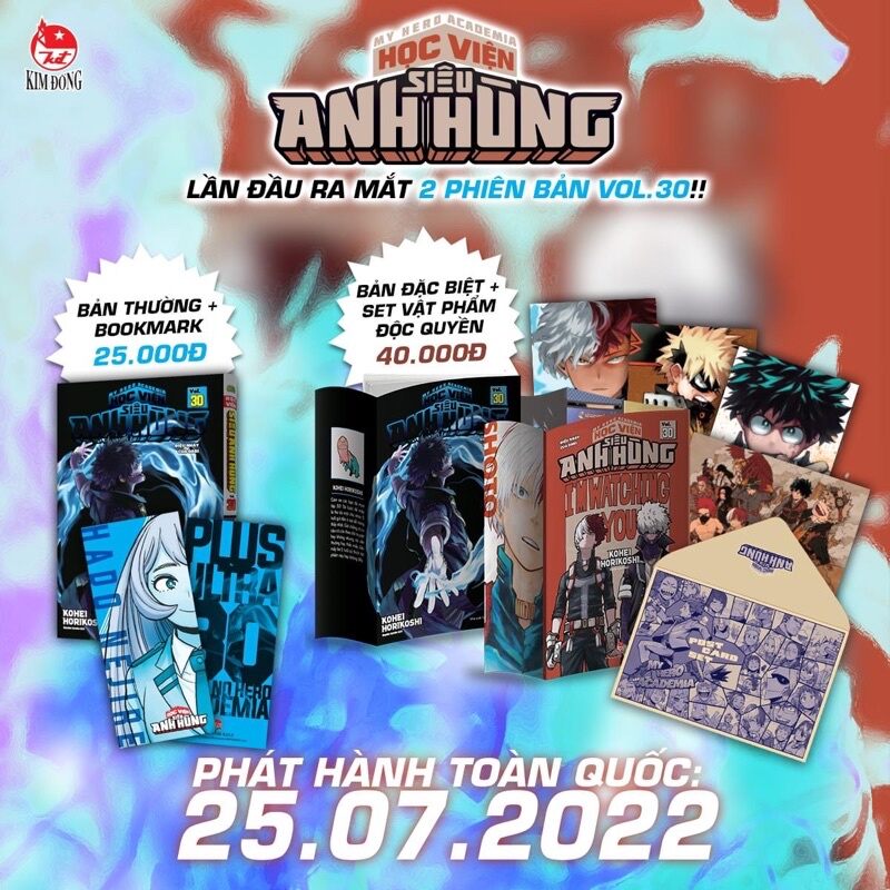 Học viện siêu anh hùng 30 bản đặc biệt - mha