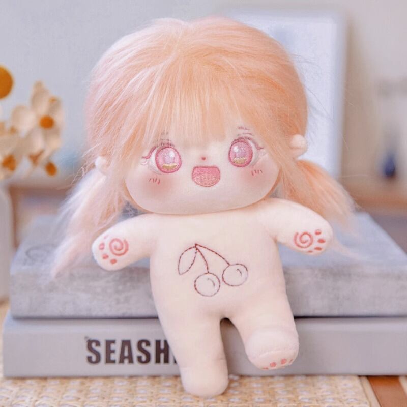 Búp bê bông giá đặc biệt 20cm búp bê bằng bông búp bê trơn lông xù đồ chơi búp bê búp bê quà tặng ngày trẻ em nữ sinh