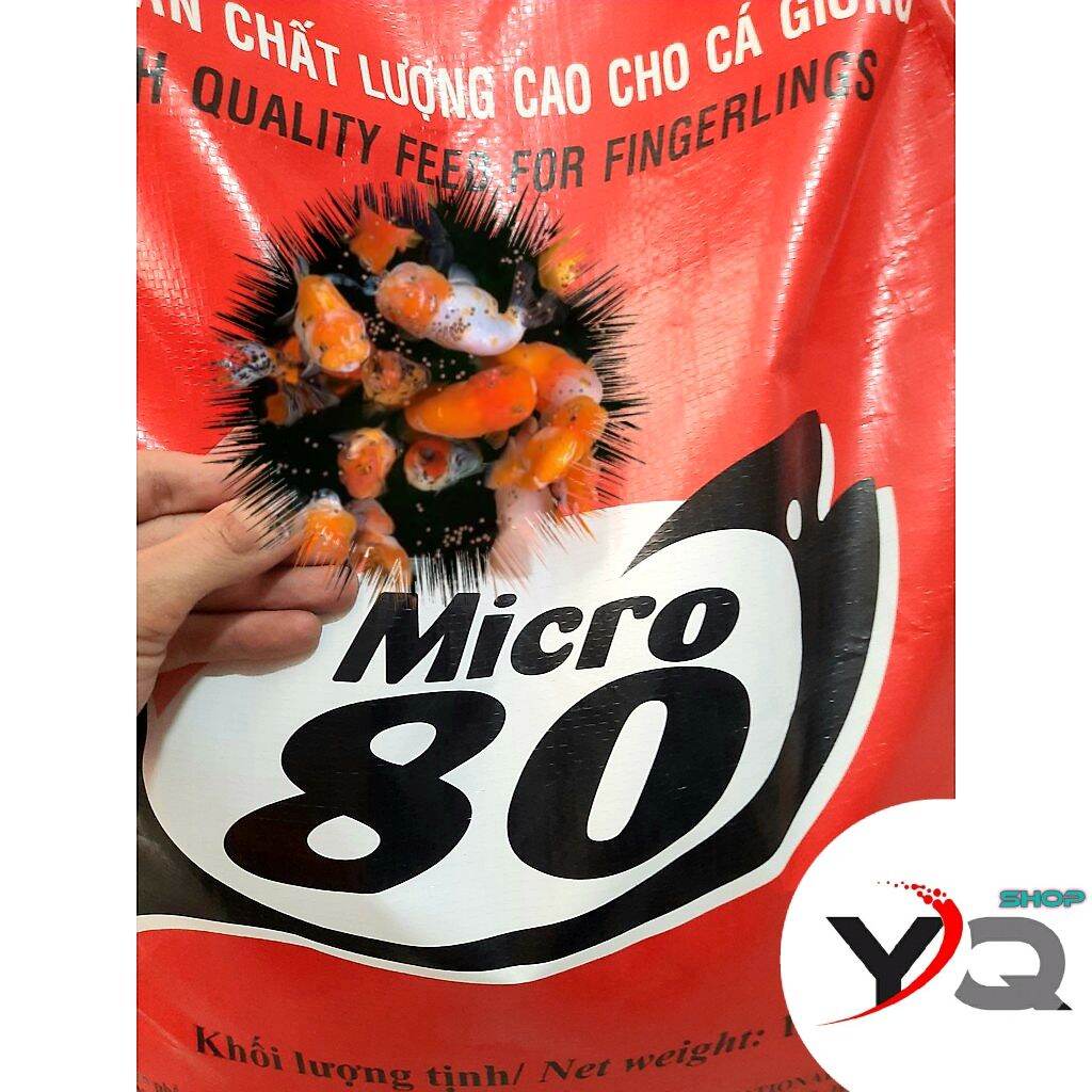 2kg cám Micro 80 cho cá Cảnh Cá Vàng Cá Betta Cá Ranchu Lươn